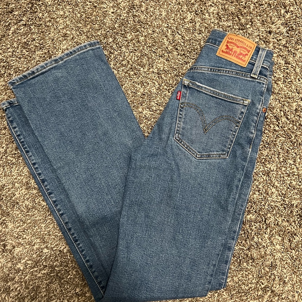 Levi's Women's High Rise Blue Boot Cut Jeans
